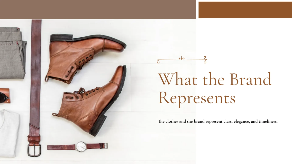 Free Vintage Fashion Brand Presentation Template to Edit Online