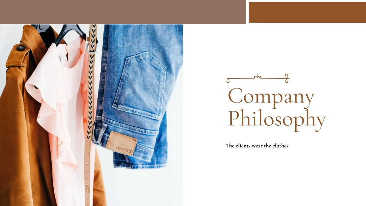 Free Vintage Fashion Brand Presentation Template to Edit Online