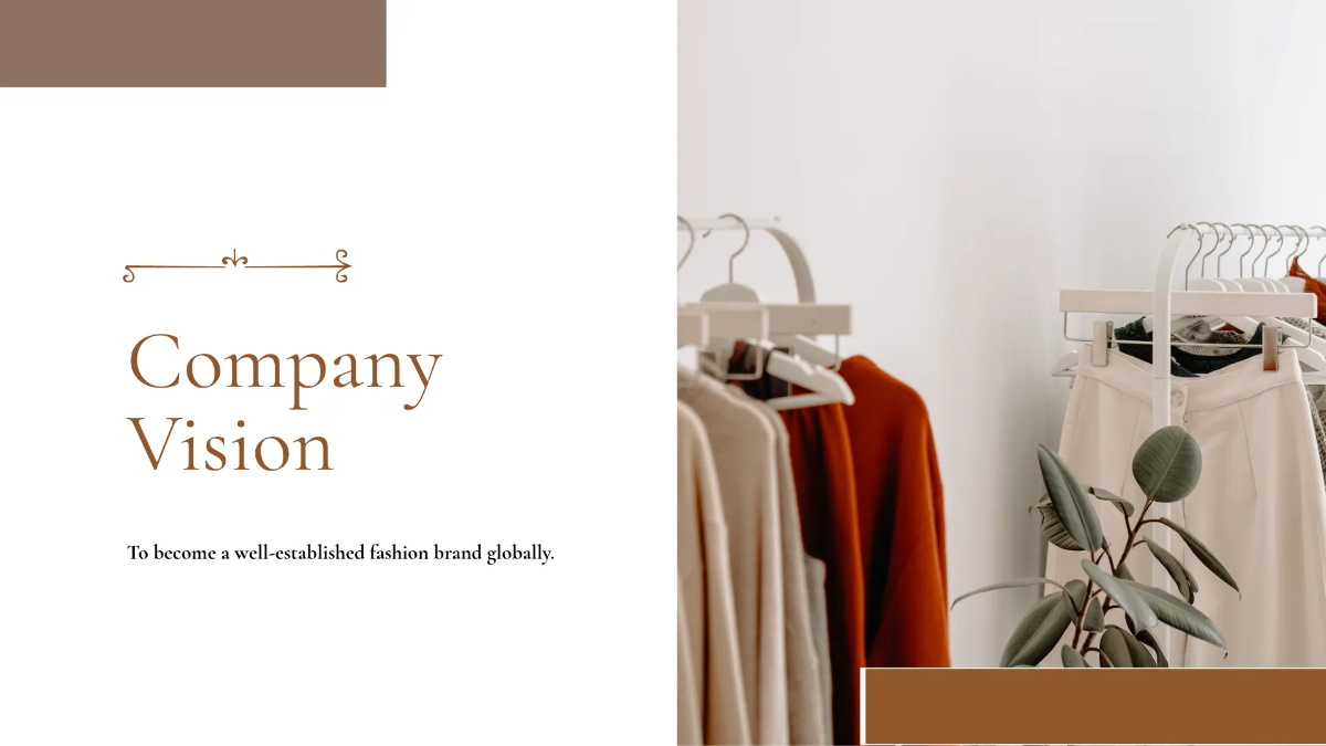 Free Vintage Fashion Brand Presentation Template to Edit Online