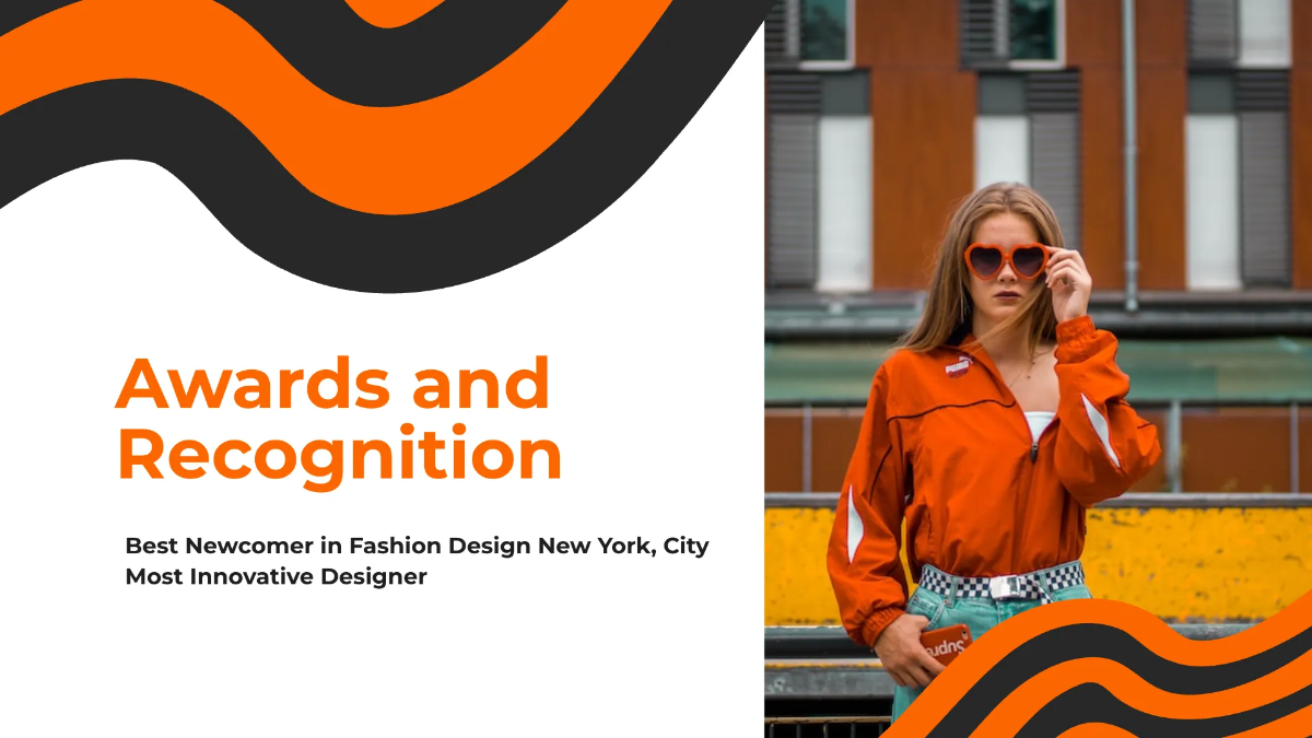 Free Urban Fashion Designer Cv Presentation Template to Edit Online