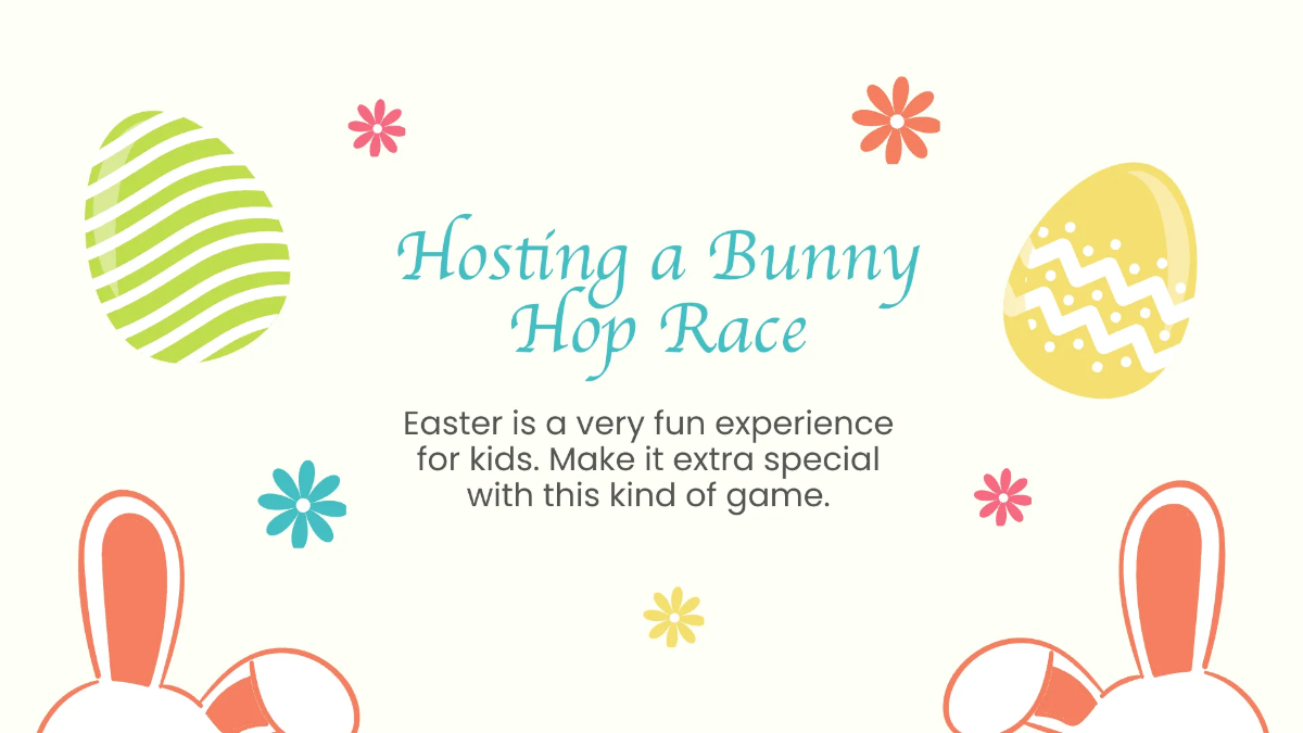 Free Cool Easter Presentation Template to Edit Online