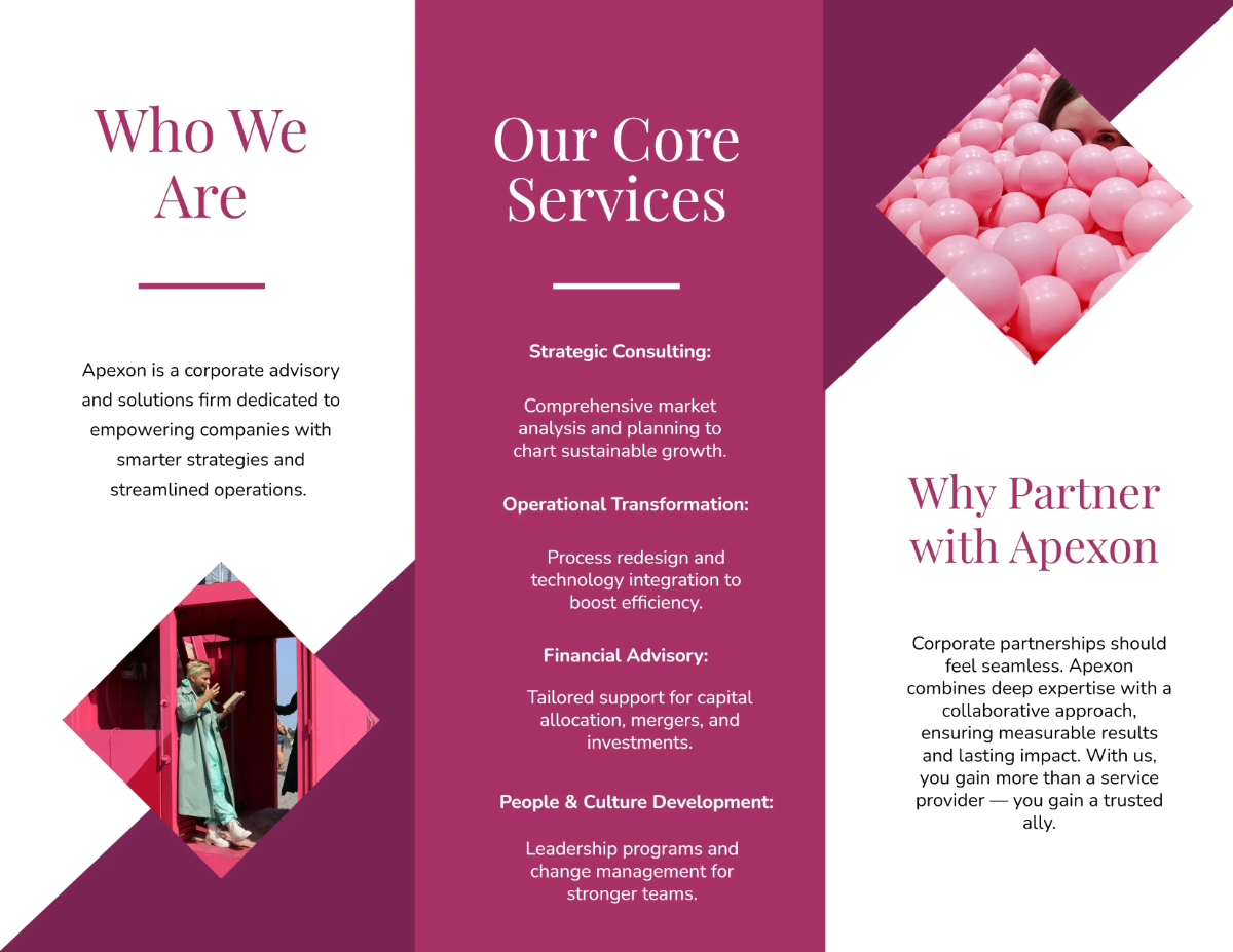 Free Modern Corporate Business Brochure Template to Edit Online