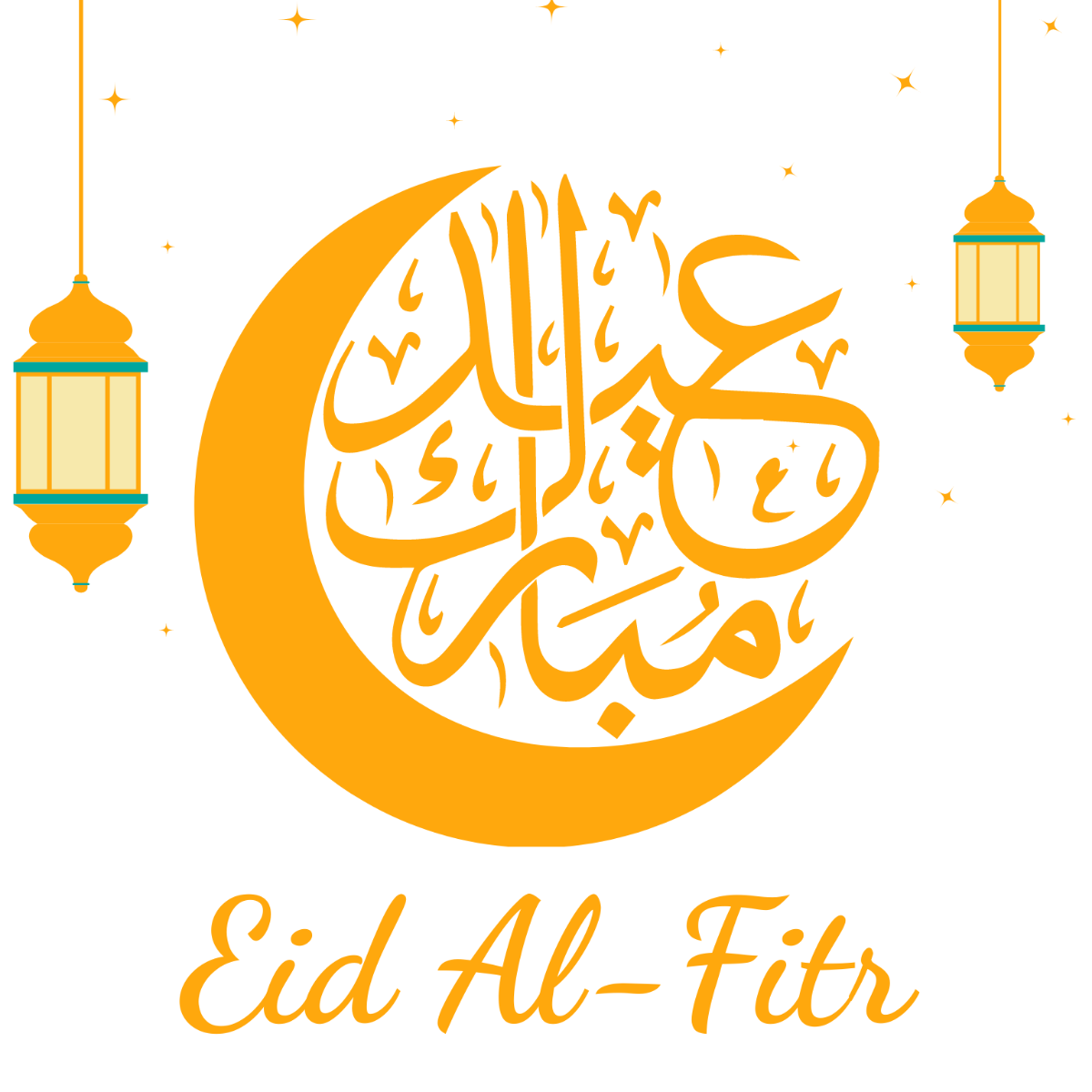 Eid al-Fitr Day Vector Template
