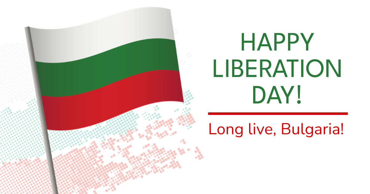 Free Bulgaria Liberation Day FB Post Template