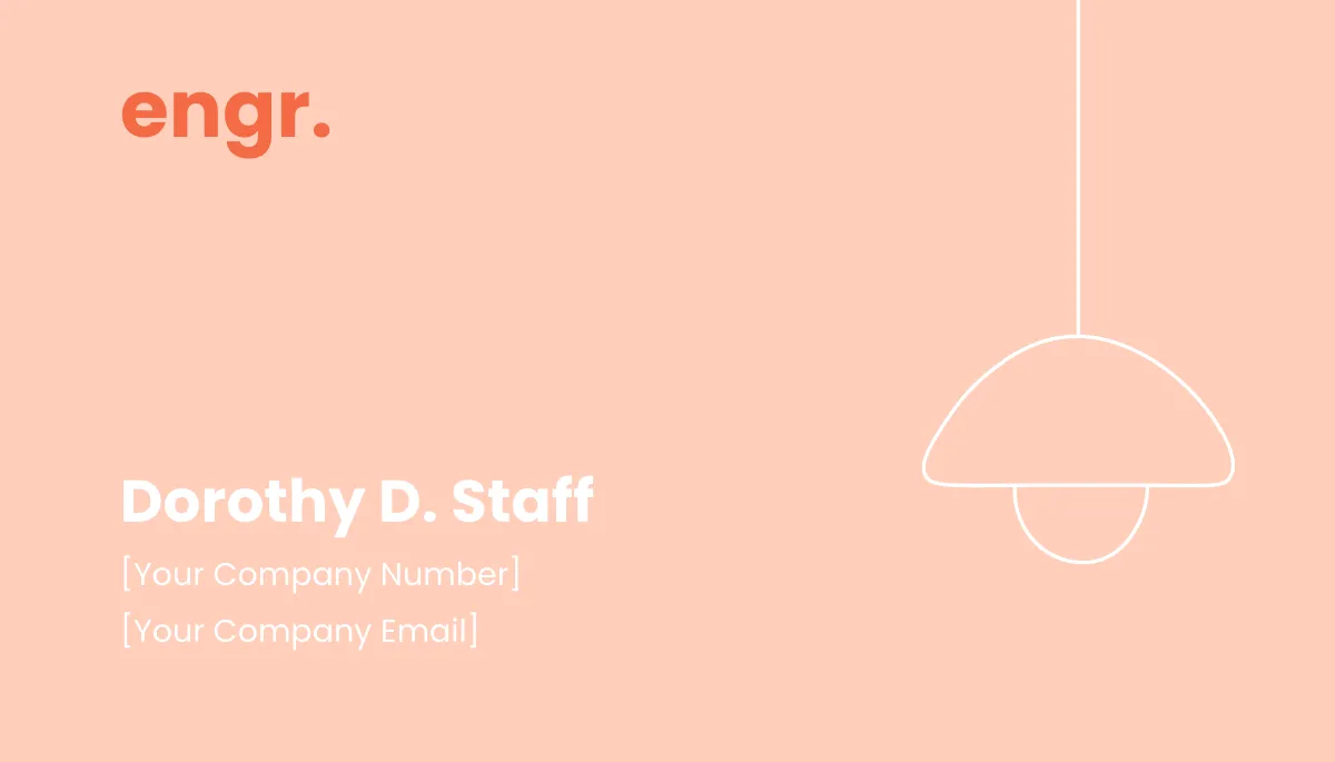 Free Visiting Card Template to Edit Online