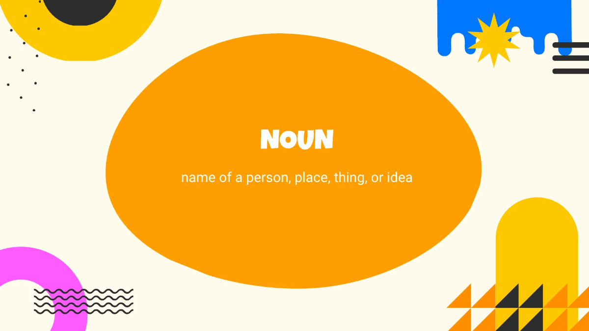 Free Cool English Presentation Template to Edit Online