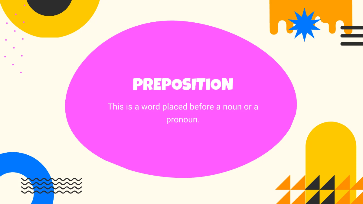 Free Cool English Presentation Template to Edit Online