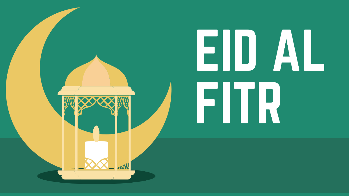 Eid al-Fitr Green Background