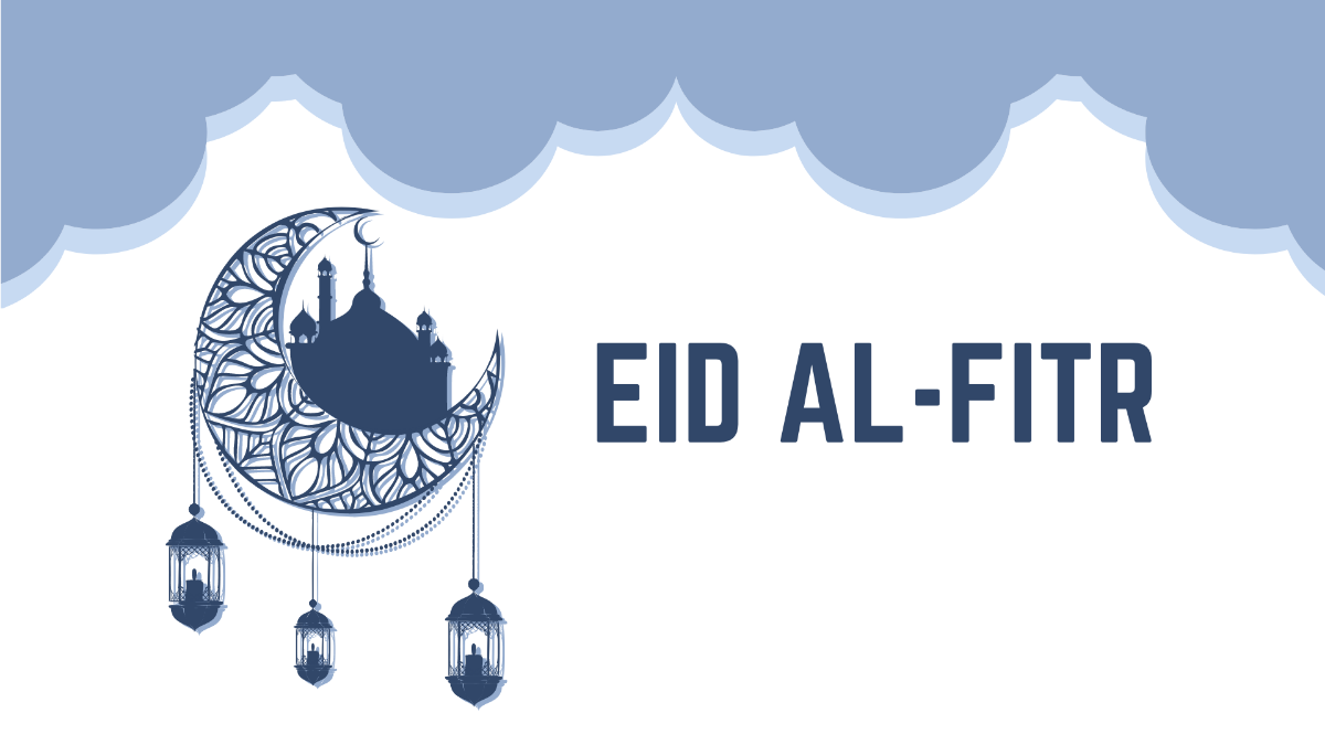 Eid al-Fitr Image Background Template