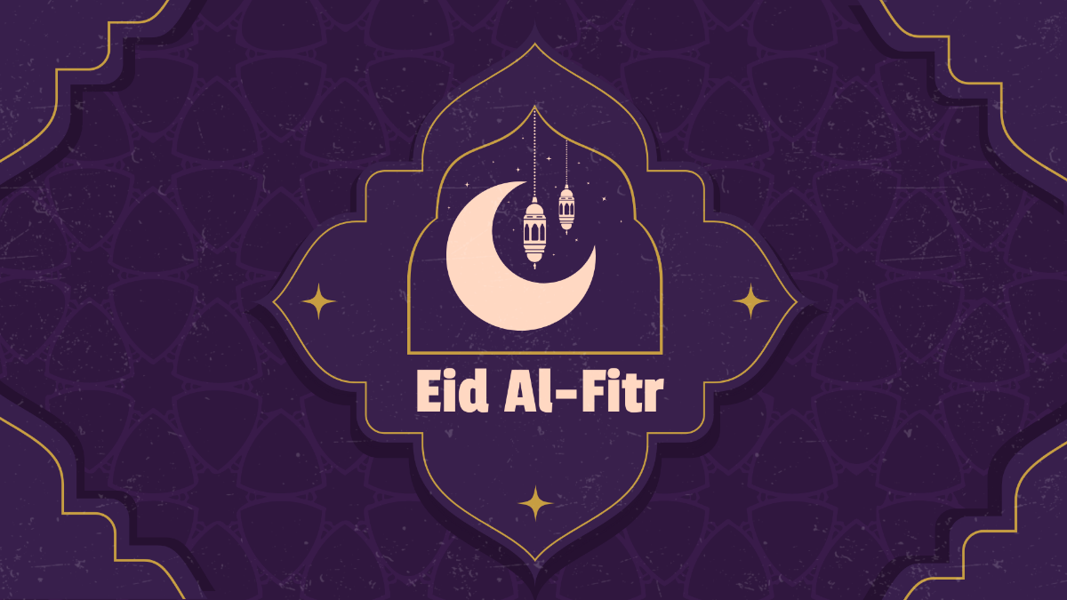 Free Eid al-Fitr Texture Background Template