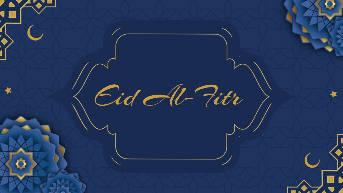 Eid al-Fitr Vector Background Template