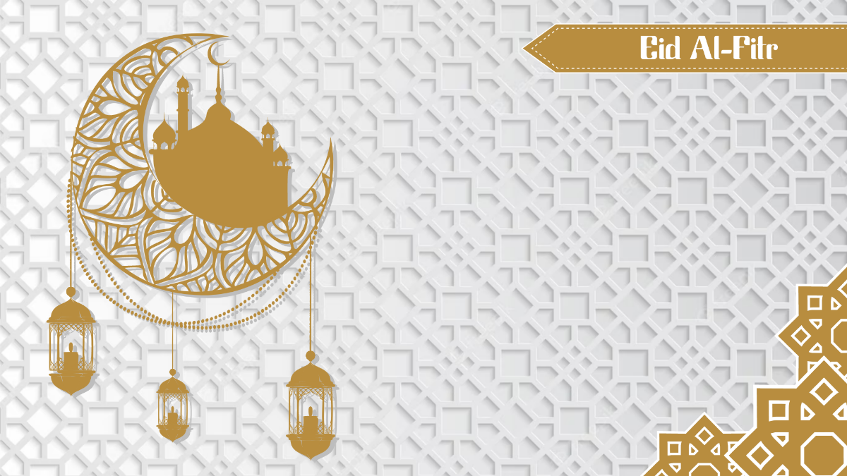 Free Eid al-Fitr Wallpaper Background Template