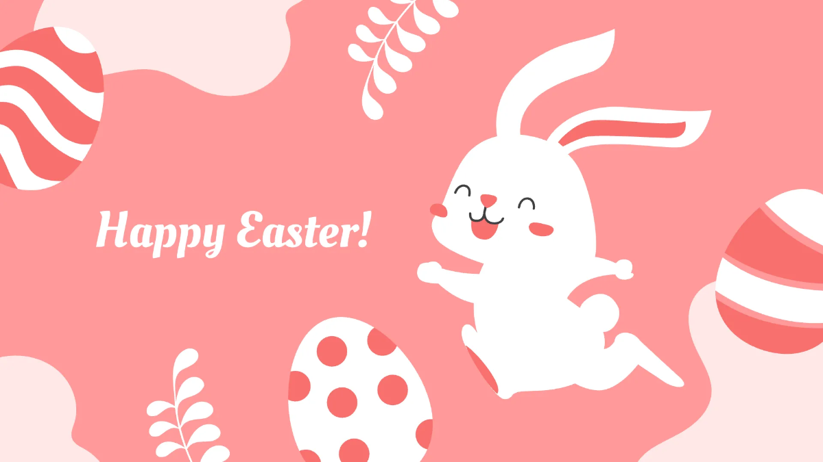Free Pretty Easter Presentation Template to Edit Online