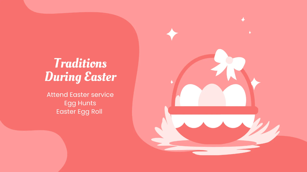 Free Pretty Easter Presentation Template to Edit Online
