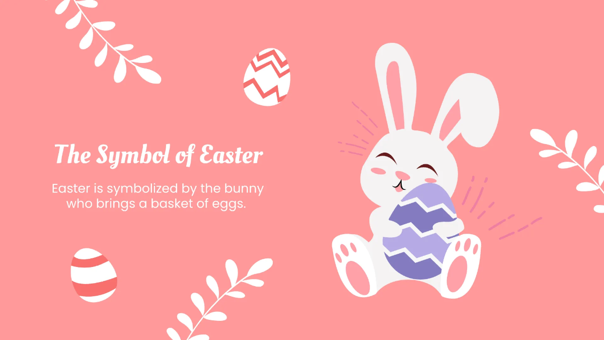 Free Pretty Easter Presentation Template to Edit Online