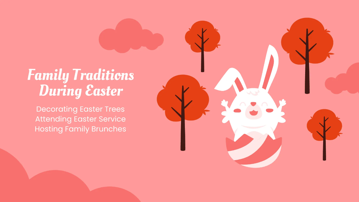 Free Pretty Easter Presentation Template to Edit Online