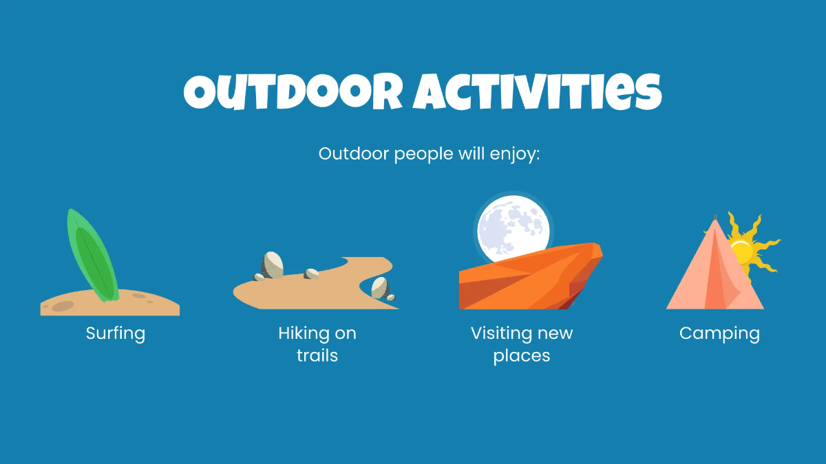 Free Spring Break Presentation Template to Edit Online