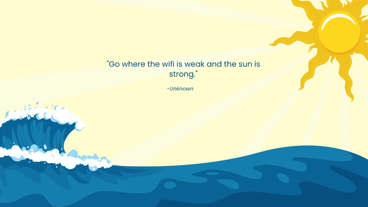 Free Spring Break Presentation Template to Edit Online