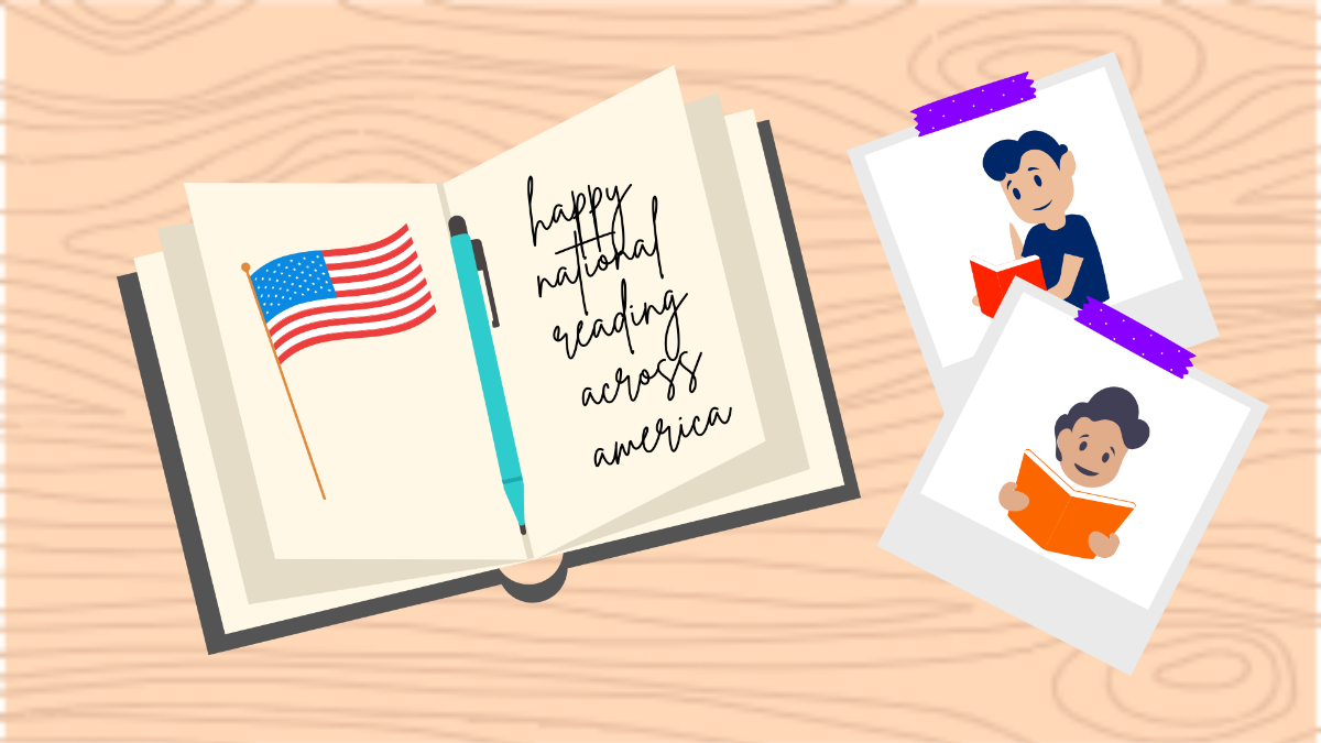 Free National Read Across America Day Image Background Template