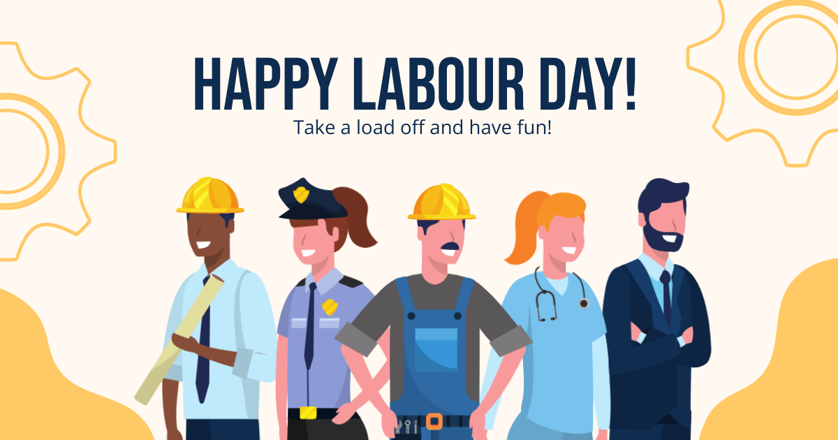 Labour Day FB Post Template