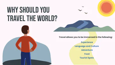 Free Travel And Tourism Presentation Template to Edit Online