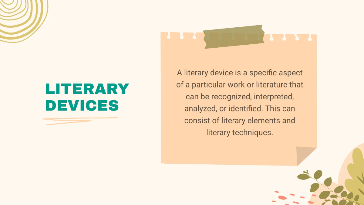 Free Design English Presentation Template to Edit Online