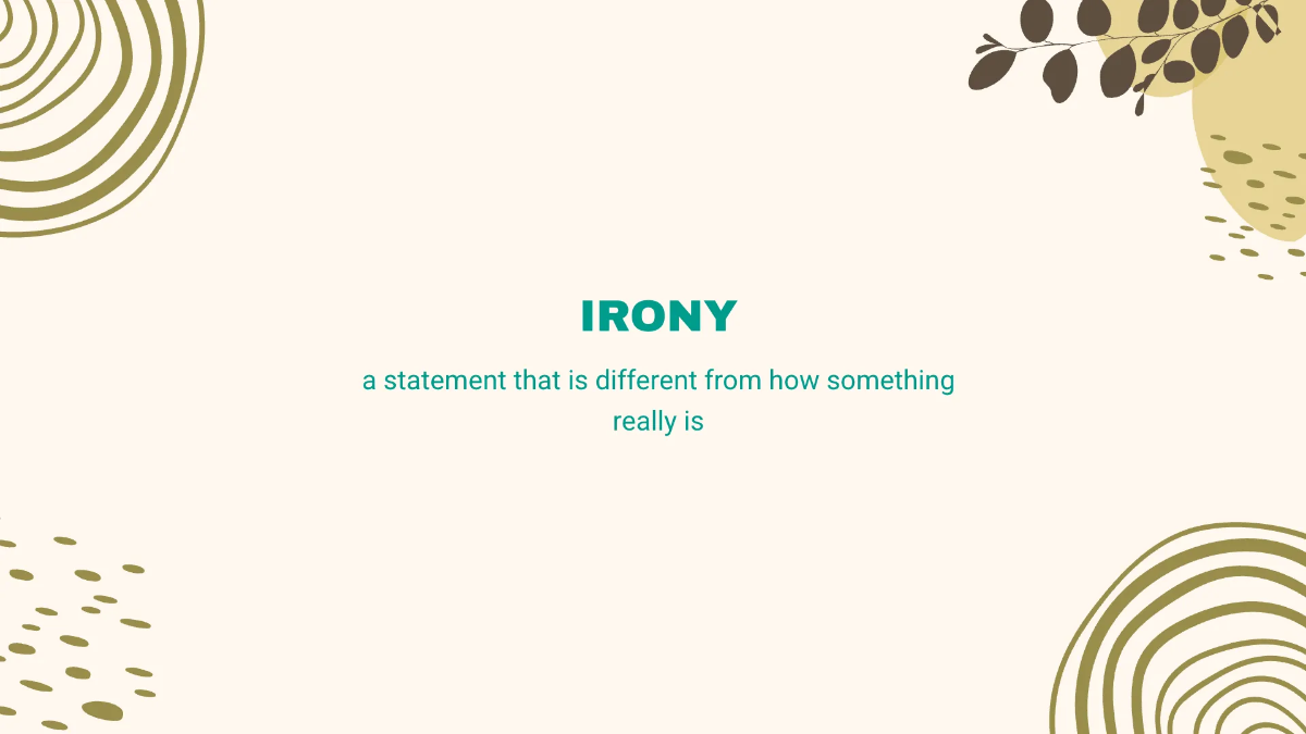 Free Design English Presentation Template to Edit Online