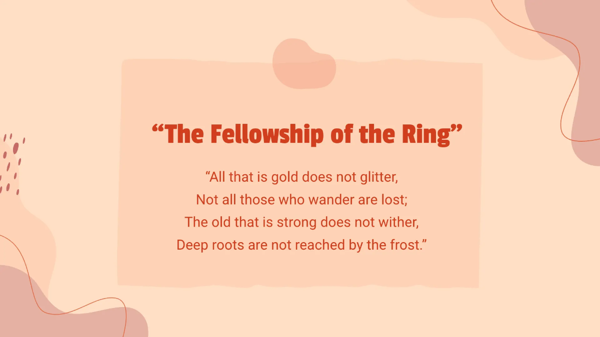 Free Modern English Presentation Template to Edit Online