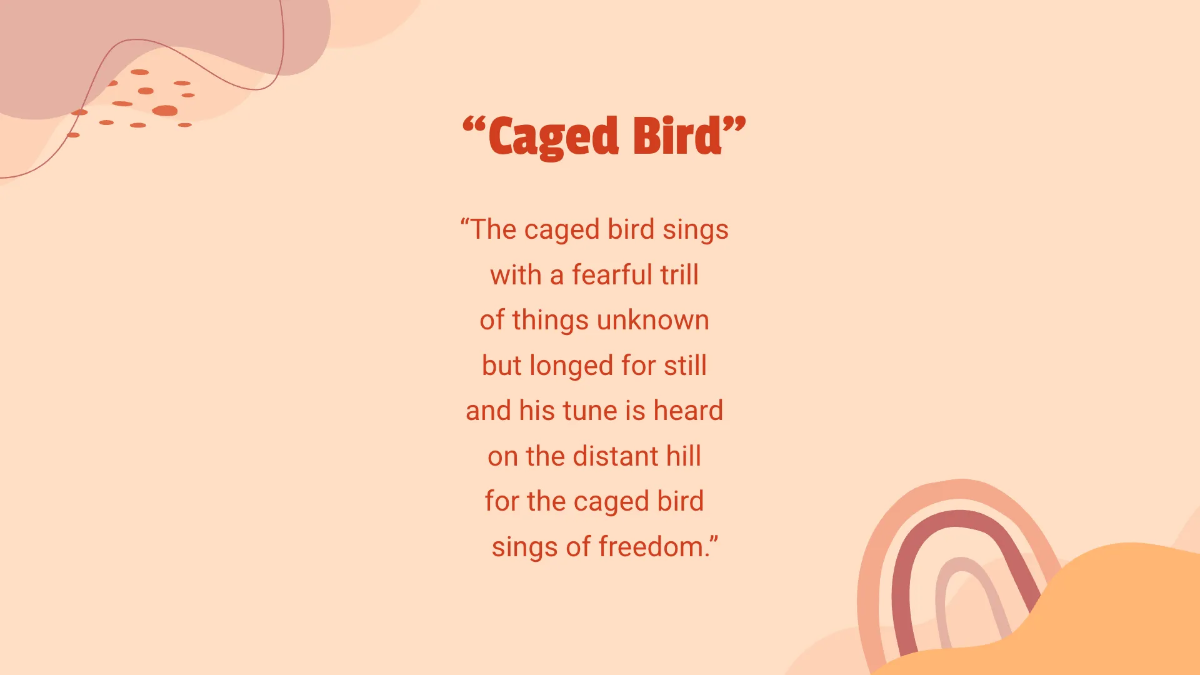 Free Modern English Presentation Template to Edit Online