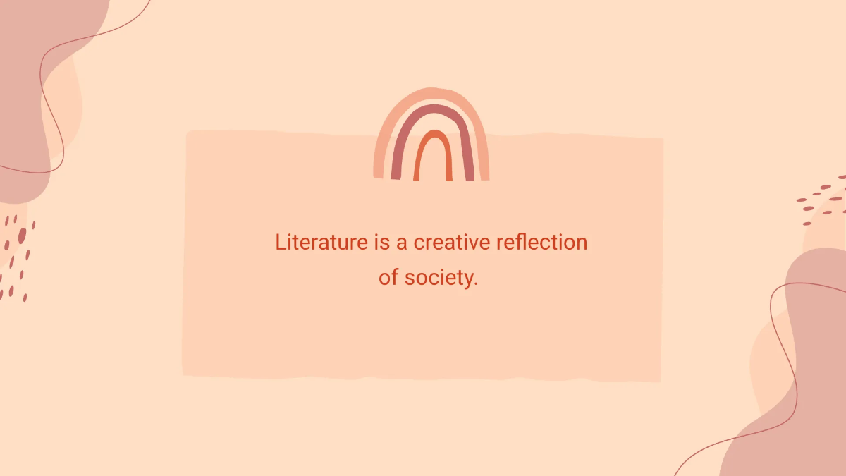 Free Modern English Presentation Template to Edit Online