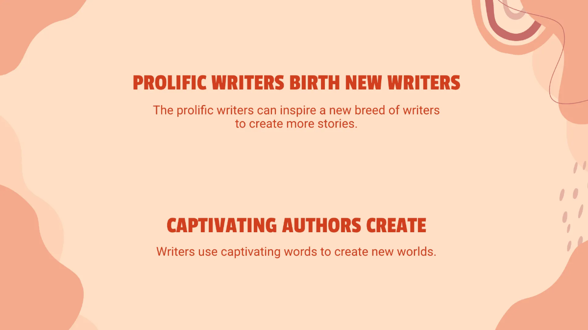 Free Modern English Presentation Template to Edit Online