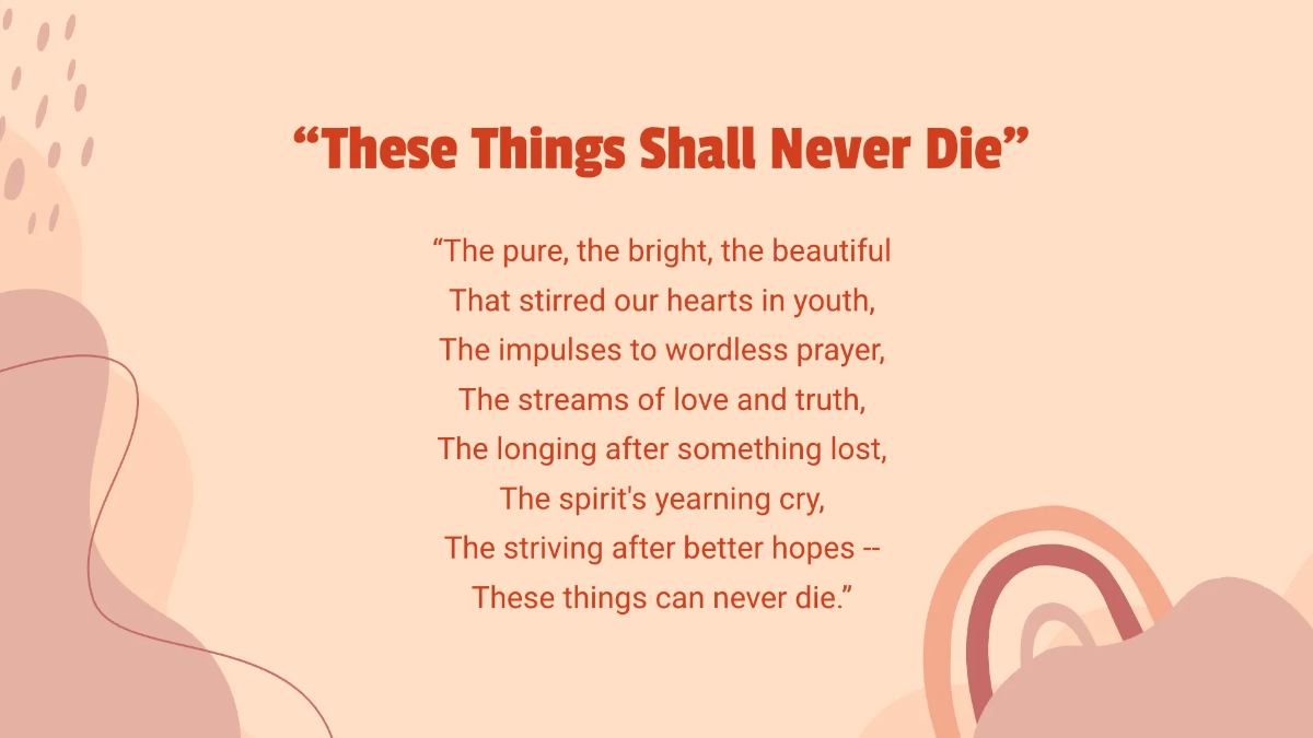 Free Modern English Presentation Template to Edit Online