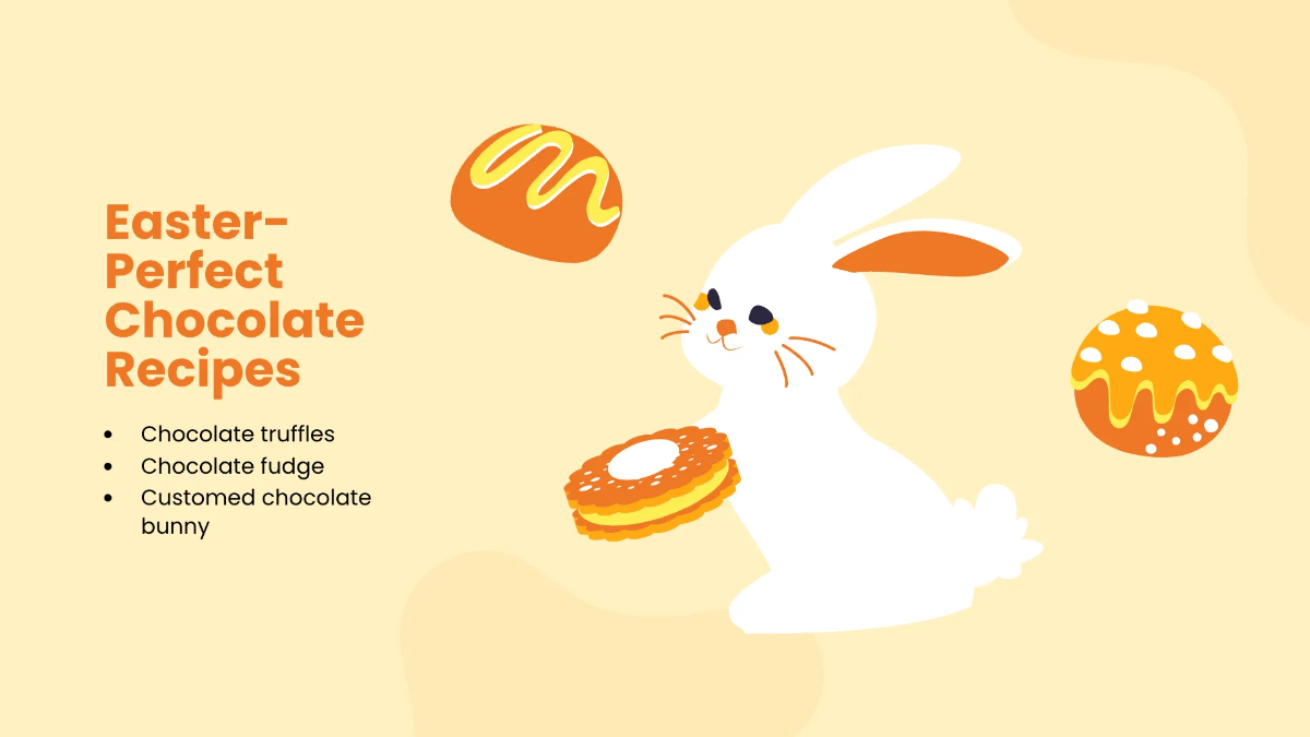 Free Simple Easter Presentation Template to Edit Online