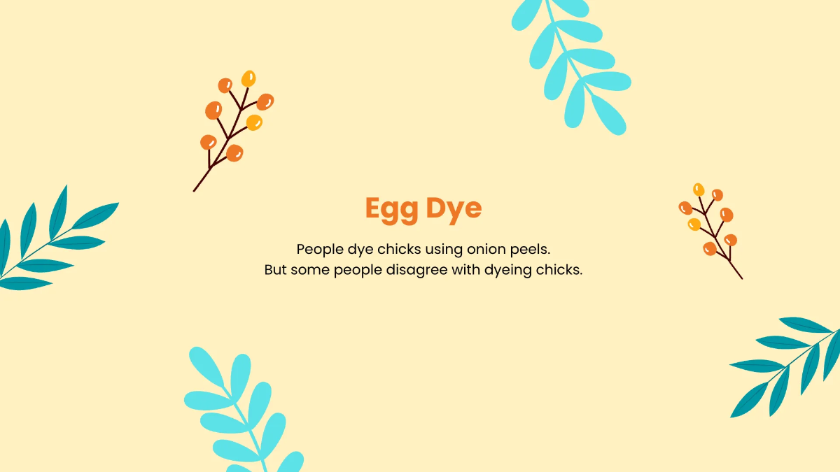 Free Simple Easter Presentation Template to Edit Online