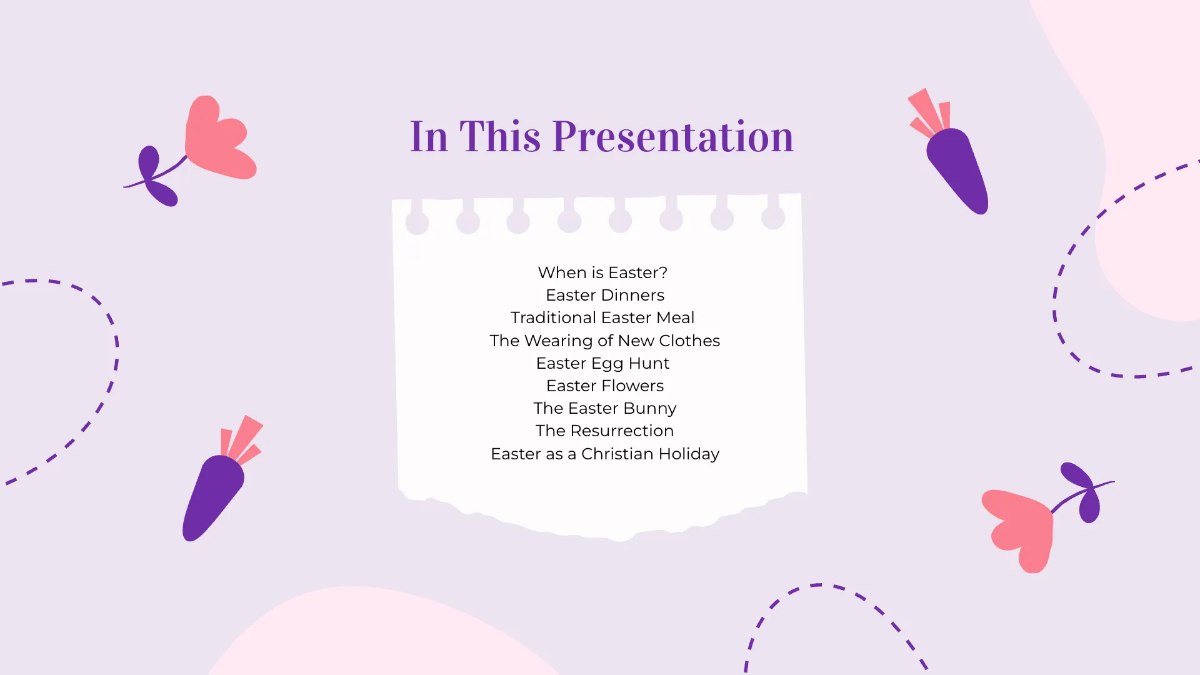 Free Easter Design Presentation Template to Edit Online