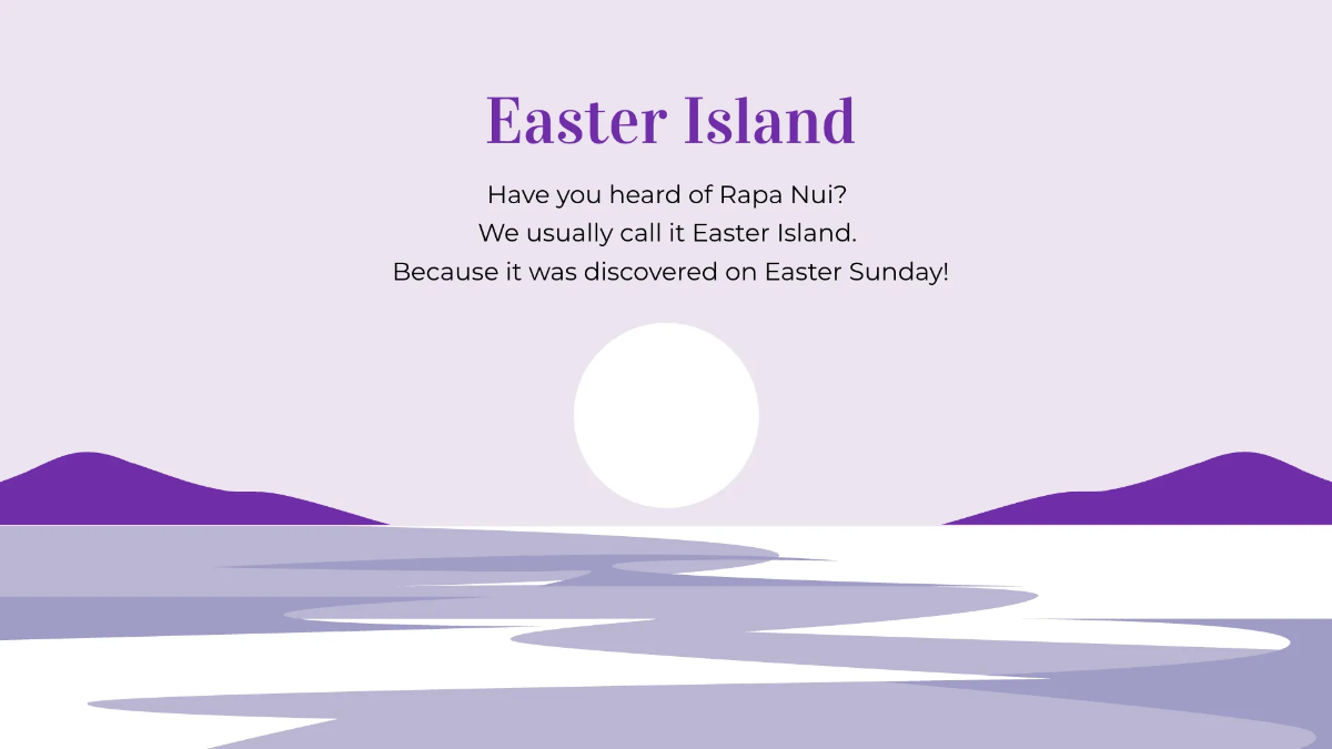 Free Easter Design Presentation Template to Edit Online