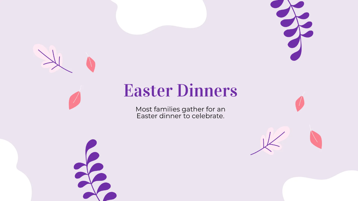 Free Easter Design Presentation Template to Edit Online