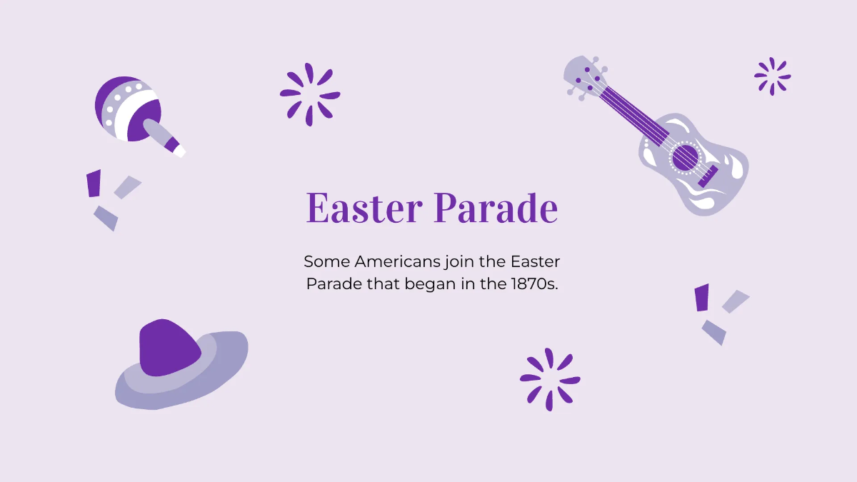 Free Easter Design Presentation Template to Edit Online