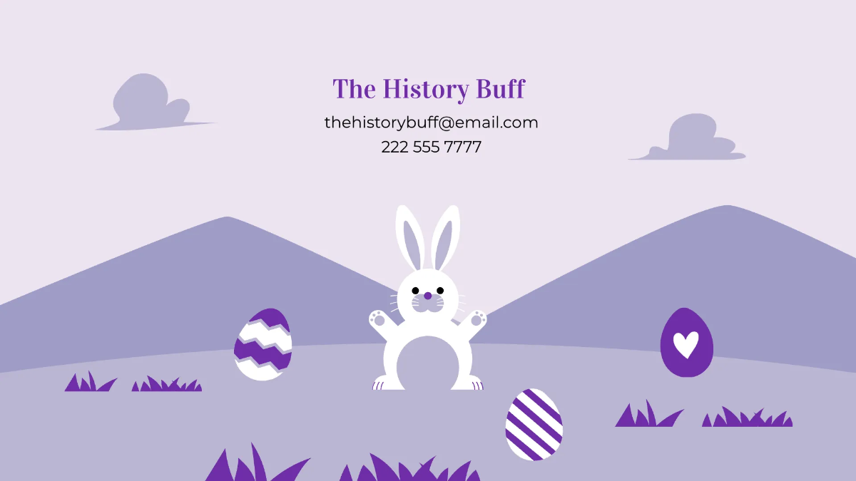 Free Easter Design Presentation Template to Edit Online