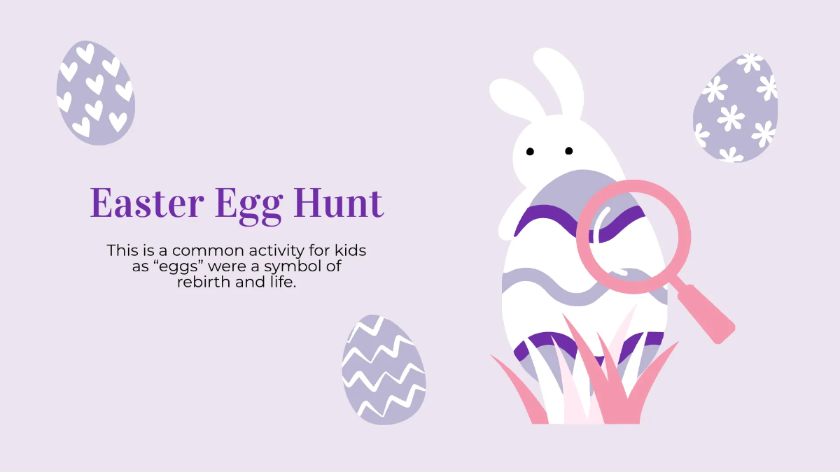 Free Easter Design Presentation Template to Edit Online