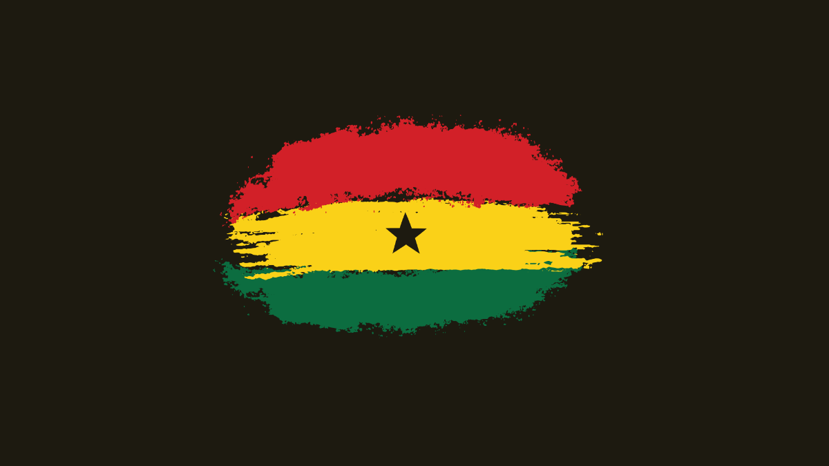 Ghana Independence Day Wallpaper Background Template