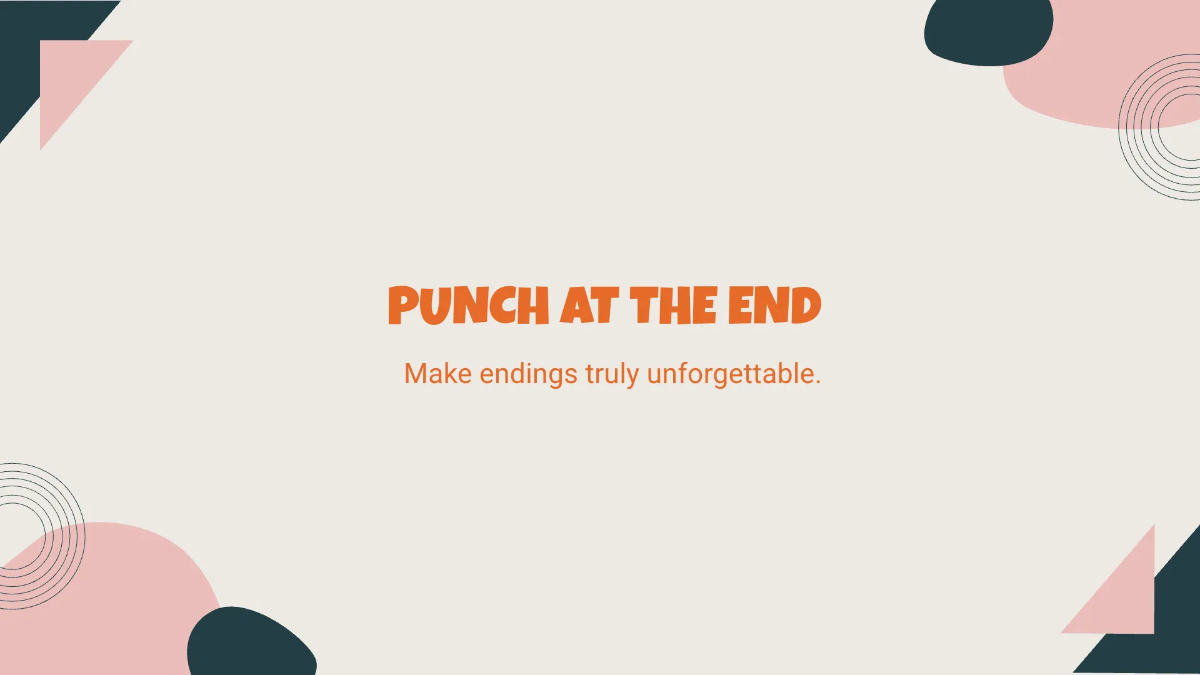 Free Creative English Presentation Template to Edit Online