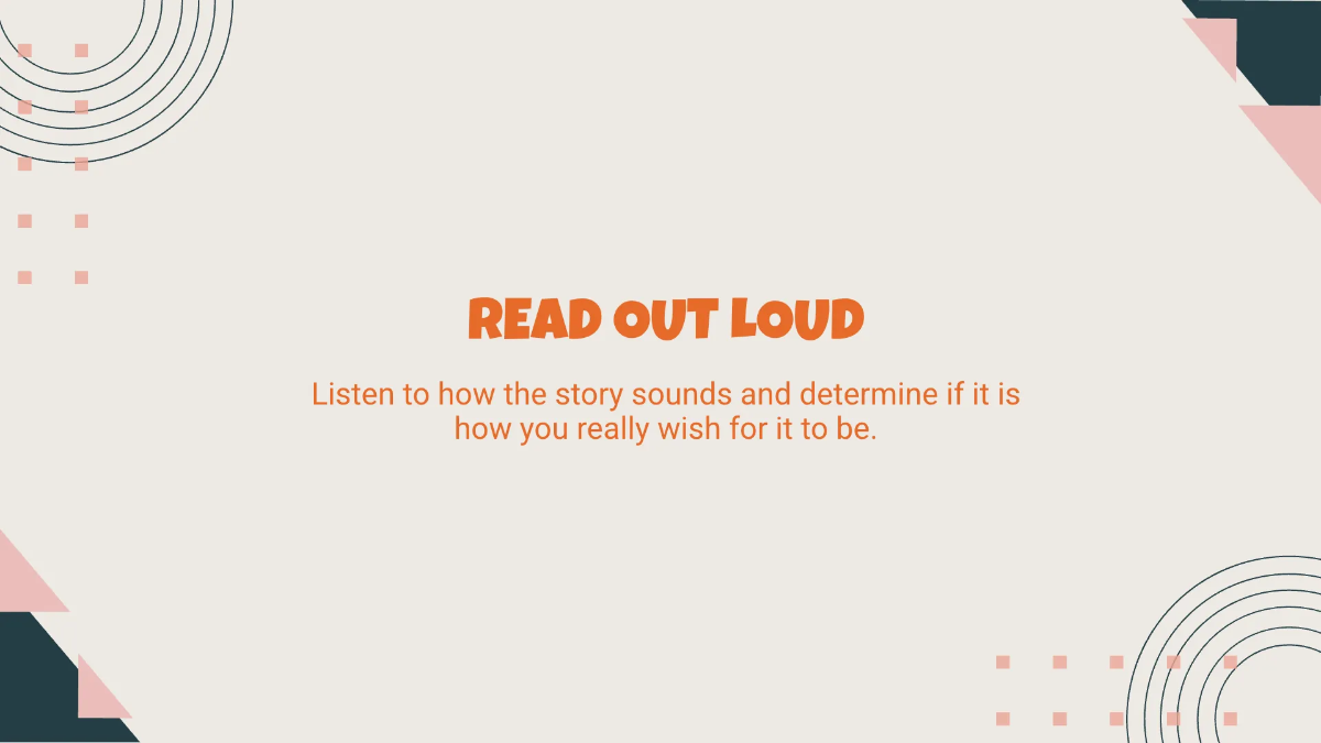 Free Creative English Presentation Template to Edit Online