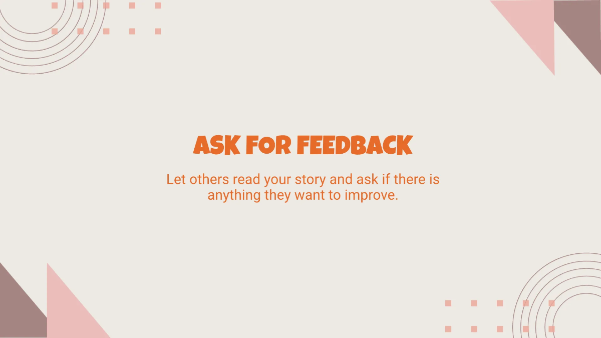 Free Creative English Presentation Template to Edit Online