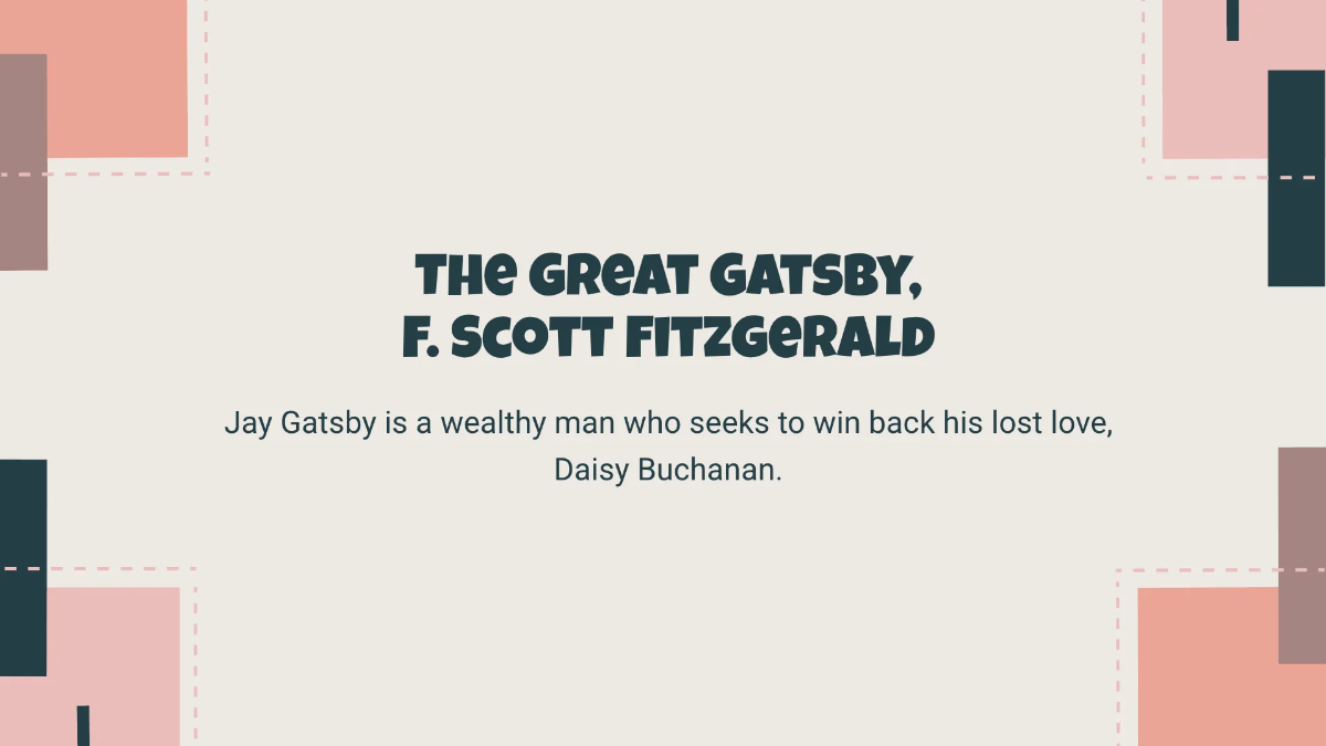 Free Creative English Presentation Template to Edit Online