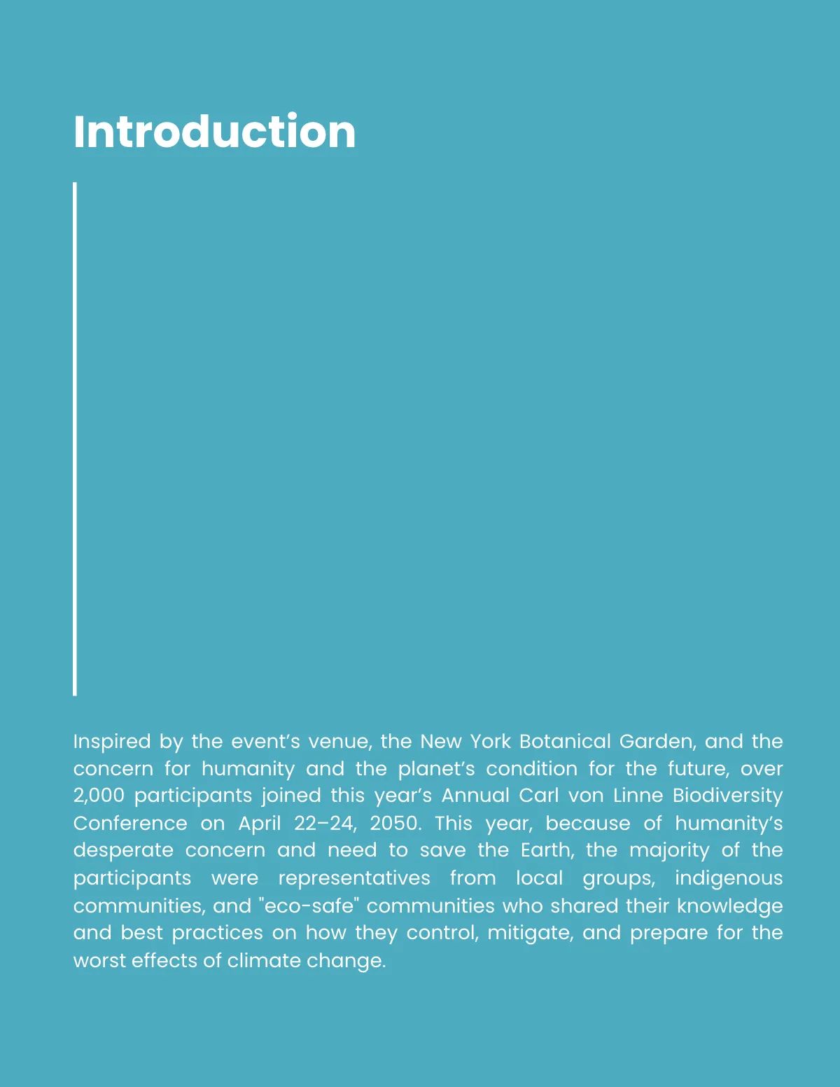 Free Post Conference Report Template to Edit Online