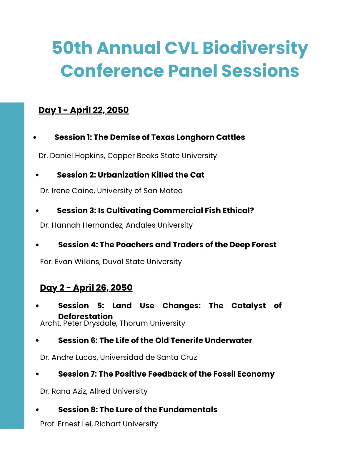 Free Post Conference Report Template to Edit Online