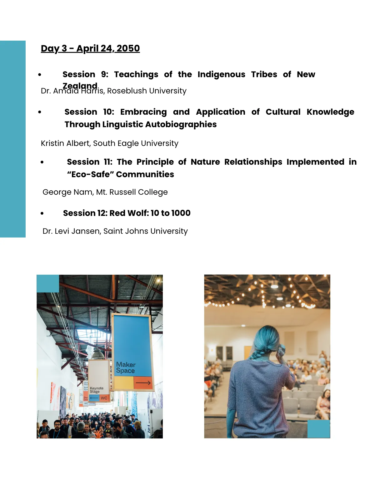 Free Post Conference Report Template to Edit Online