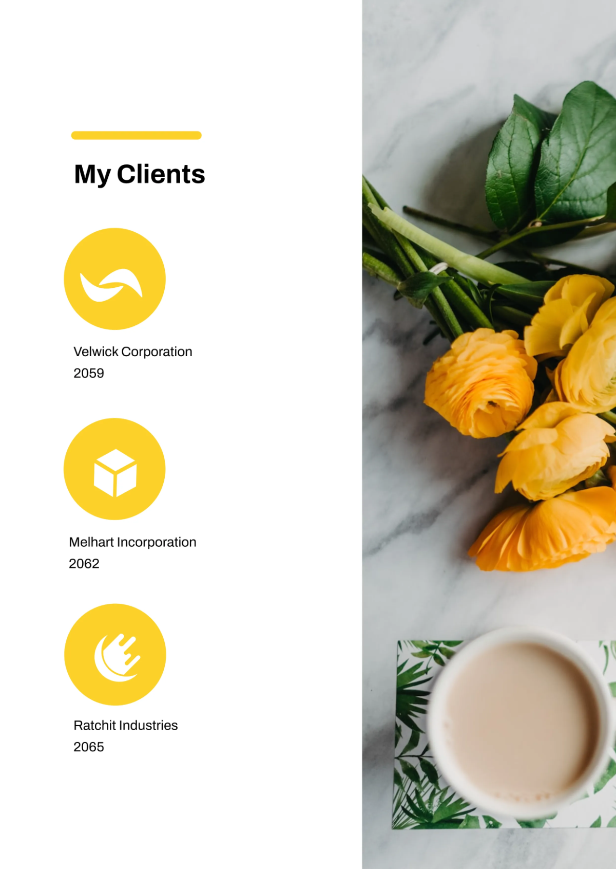 Free Personal Profile Template to Edit Online