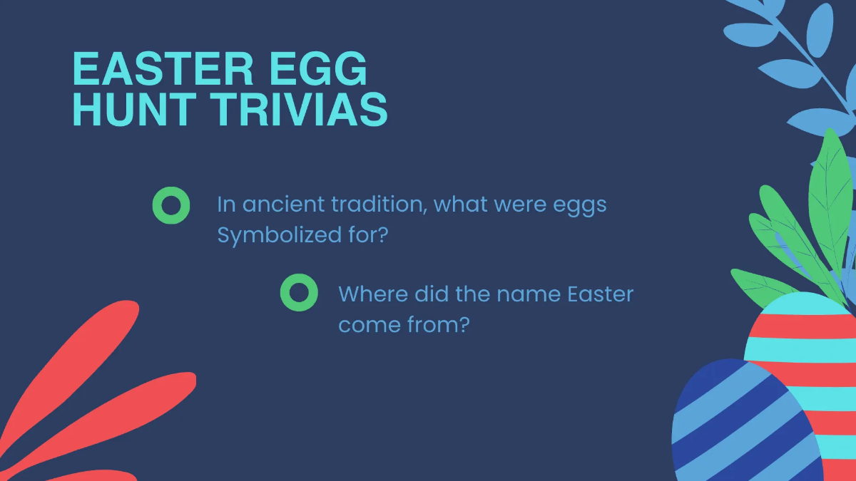 Free Easter Egg Hunt Presentation Template to Edit Online